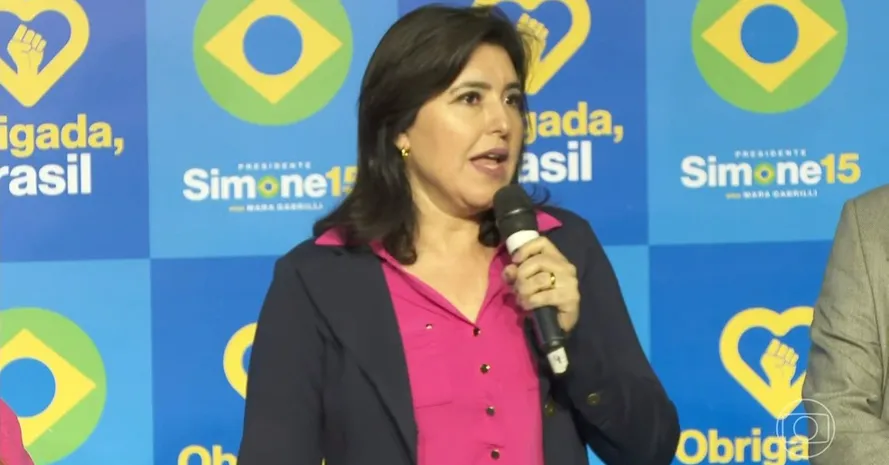 Simone Tebet no Senado